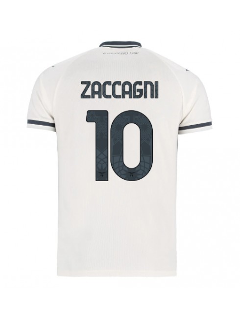 Muži Futbalové oblečenie Lazio Mattia Zaccagni #10 2025-26 Krátky Rukáv - Preč Muži Futbalové oblečenie Lazio Mattia Zaccagni #10 2025-26 Krátky Rukáv - Preč